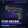 Five-SeveN | Case Hardened | После полевых испытаний · Скин Counter-Strike 2