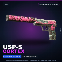 USP-S | Cortex | Закаленное в боях · Скин Counter-Strike 2