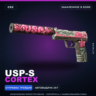 USP-S | Cortex | Закаленное в боях · Скин Counter-Strike 2