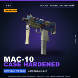 Сувенирный MAC-10 | Case Hardened | После полевых испытаний · Скин Counter-Strike 2