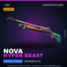 StatTrak Nova | Hyper Beast | Закаленное в боях · Скин Counter-Strike 2