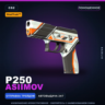 StatTrak P250 | Asiimov | Поношенное · Скин Counter-Strike 2