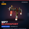 StatTrak MP7 | Bloodsport | Поношенное · Скин Counter-Strike 2