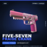 Five-SeveN | Fraise Crane | Прямо с завода · Скин Counter-Strike 2