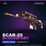 SCAR-20 | Bloodsport | Поношенное · Скин Counter-Strike 2