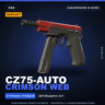 StatTrak CZ75-Auto | Crimson Web | Закаленное в боях · Скин Counter-Strike 2