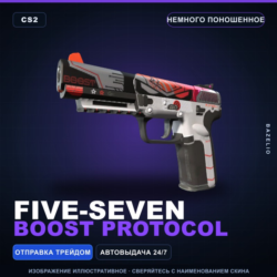 Five-SeveN | Boost Protocol | Немного поношенное · Скин Counter-Strike 2