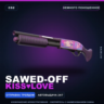 Sawed-Off | Kiss¦Love | Немного поношенное · Скин Counter-Strike 2