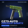 CZ75-Auto | Emerald Quartz | Закаленное в боях · Скин Counter-Strike 2