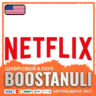 Netflix Gift Card — карта (США) — подарочная карта