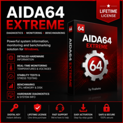 AIDA64 Extreme 2026 для Windows | Lifetime License | Цифровой ключ