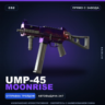 UMP-45 | Moonrise | Прямо с завода · Скин Counter-Strike 2