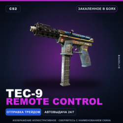Tec-9 | Remote Control | Закалённое в боях · Скин Counter-Strike 2