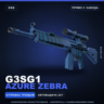 G3SG1 | Azure Zebra | Прямо с завода · Скин Counter-Strike 2