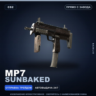 MP7 | Sunbaked | Прямо с завода · Скин Counter-Strike 2