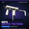 MP9 | Arctic Tri-Tone | Закалённое в боях · Скин Counter-Strike 2