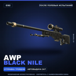 AWP | Black Nile | После полевых испытаний · Скин Counter-Strike 2