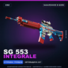 SG 553 | Integrale | Закалённое в боях · Скин Counter-Strike 2