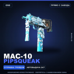 MAC-10 | Pipsqueak | Прямо с завода · Скин Counter-Strike 2