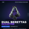 Dual Berettas | Dezastre | После полевых испытаний · Скин Counter-Strike 2
