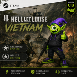 АВТО 24/7 | HELL LET LOOSE: VIETNAM STEAM РФ СНГ | STANDARD & DELUXE | КЛЮЧ | CIS
