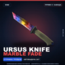 Ursus Knife | Marble Fade | Прямо с завода · Скин Counter-Strike 2
