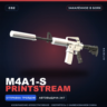 M4A1-S | Printstream | Закалённое в боях · Скин Counter-Strike 2