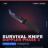 Survival Knife | Doppler Phase 3 | Прямо с завода · Скин Counter-Strike 2