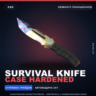 Survival Knife | Case Hardened | Немного поношенное · Скин Counter-Strike 2