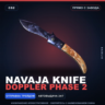 Navaja Knife | Doppler Phase 2 | Прямо с завода · Скин Counter-Strike 2
