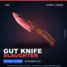 Gut Knife | Slaughter | Прямо с завода · Скин Counter-Strike 2