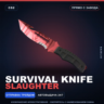Survival Knife | Slaughter | Прямо с завода · Скин Counter-Strike 2