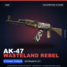 AK-47 | Wasteland Rebel | Закалённое в боях · Скин Counter-Strike 2