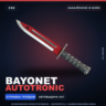 Bayonet | Autotronic | Закалённое в боях · Скин Counter-Strike 2