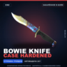 Bowie Knife | Case Hardened | Закалённое в боях · Скин Counter-Strike 2