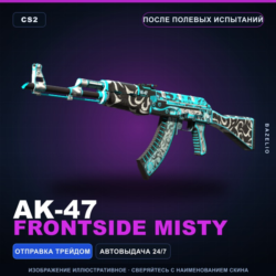 AK-47 | Frontside Misty | После полевых испытаний · Скин Counter-Strike 2
