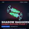 Shadow Daggers | Gamma Doppler Phase 1 | Прямо с завода · Скин Counter-Strike 2