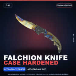 Falchion Knife | Case Hardened | Поношенное · Скин Counter-Strike 2