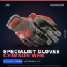 Specialist Gloves | Crimson Web | Поношенное · Скин Counter-Strike 2