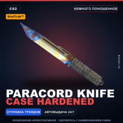StatTrak™ Paracord Knife | Case Hardened | Немного поношенное · Скин CS2
