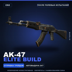 AK-47 | Elite Build | После полевых испытаний · Скин Counter-Strike 2
