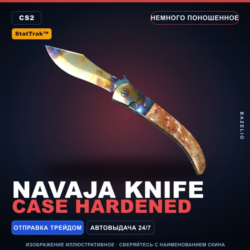 StatTrak™ Navaja Knife | Case Hardened | Немного поношенное · Скин Counter-Strike 2