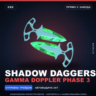 Shadow Daggers | Gamma Doppler Phase 3 | Прямо с завода · Скин Counter-Strike 2