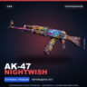 AK-47 | Nightwish | Поношенное · Скин Counter-Strike 2