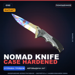 StatTrak™ Nomad Knife | Case Hardened | Поношенное · Скин Counter-Strike 2