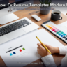 Шаблон: Cv Resume Templates Modern Minimal