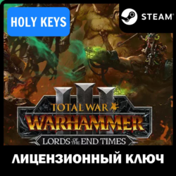 КЛЮЧ СРАЗУ Total War: WARHAMMER III Lords of the End Times 4 Лорда Steam Ключ DLC