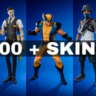 300  СКИНОВ    АККАУНТ FORTNITE   Полный доступ к почте      Быстро и надежно