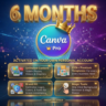 Canva Pro – 6 Месяцев | ВАШ ЛИЧНЫЙ АККАУНТ | Безлимитный контент, 610к  Pro-шаблоно