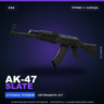 AK-47 | Slate | Прямо с завода · Скин Counter-Strike 2